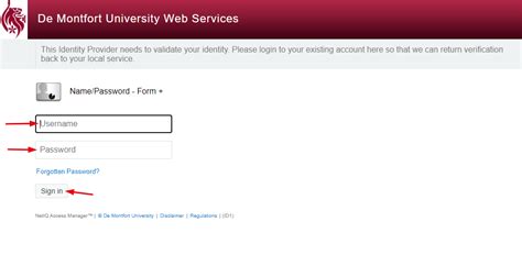 my dmu login